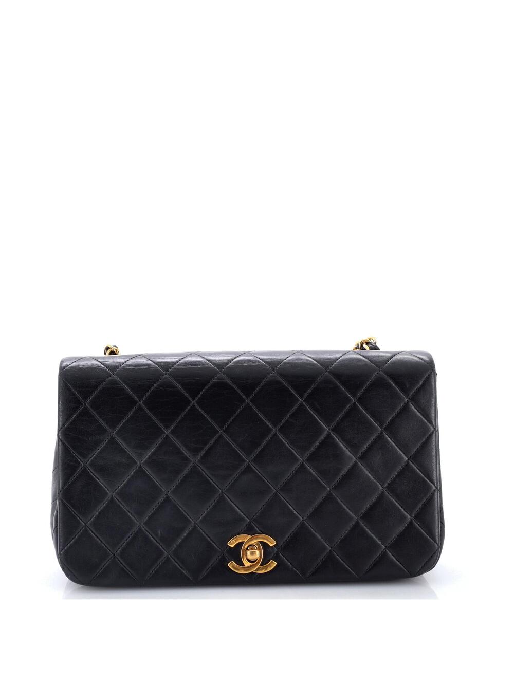 Chanel Vintage Full Flap Bag Quilted #371189C33B